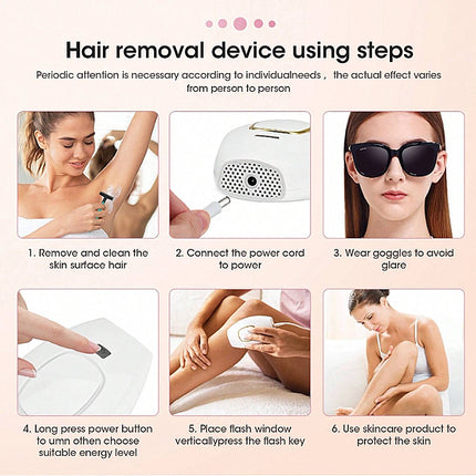 StrideNurture IPL - Fast & Effective Hair Removal