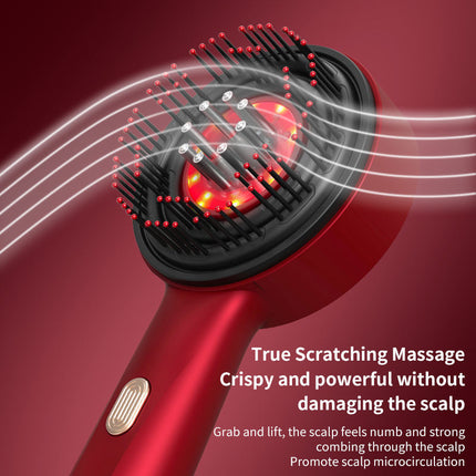 Hair Scalp Massager Red Light Therapy