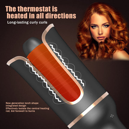 Stridenurture Premium Automatic Hair Curler Wand